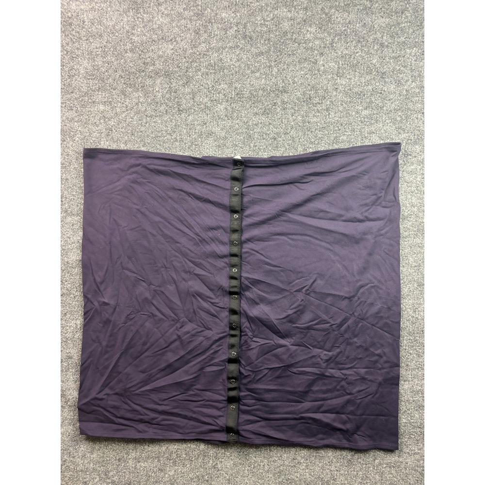 Lululemon Vinyasa Scarf Womens O/S Purple Snap Button‎ Infinity Wrap Scarf